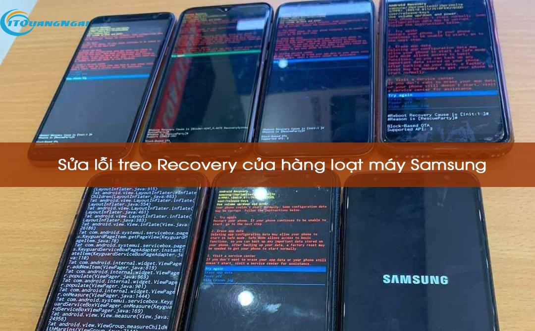 Cách sửa lỗi treo Recovery của hàng loạt máy Samsung ngày 23-5-2020
